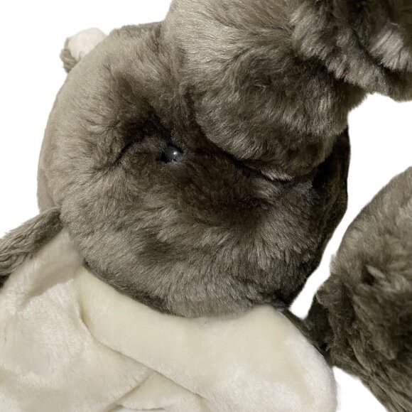 Vintage Kids of America Plush Elephant 15" Gray Chunky Stuffed Animal - Picture 5 of 8